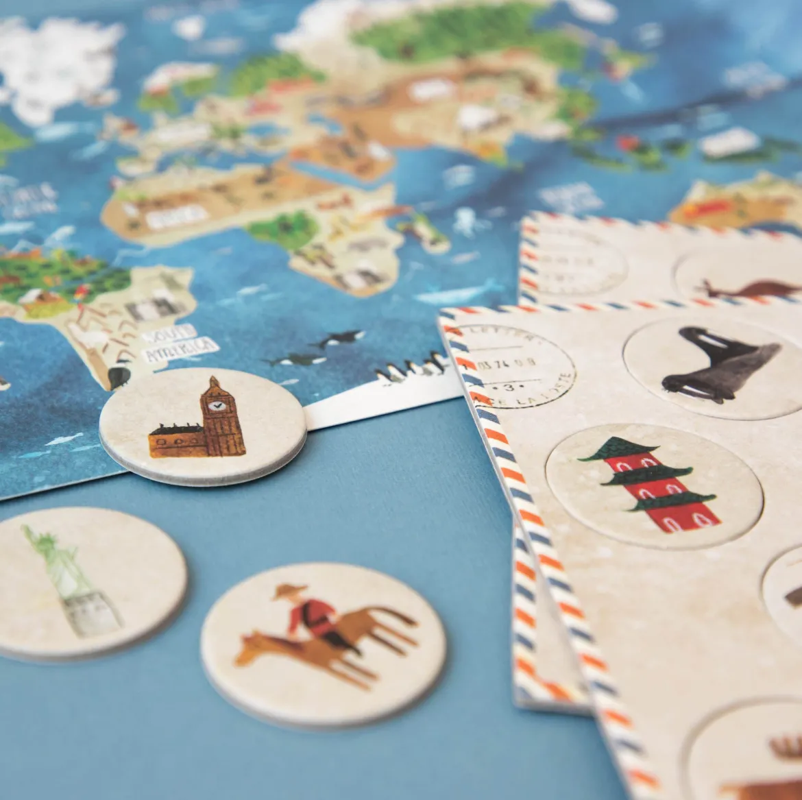 Entdeckerpuzzle Discover the World | 200 Teile
