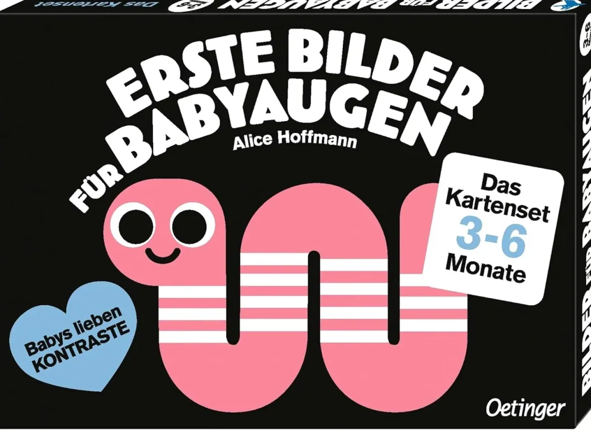Erste Bilder für Babyaugen. Das Kartenset | 3-6 Monate