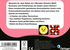 Erste Bilder für Babyaugen. Das Kartenset | 3-6 Monate