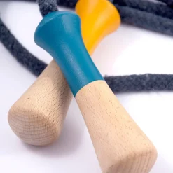Extra langes Hüpfseil mit Holzgriffen | 4,5 m lang
