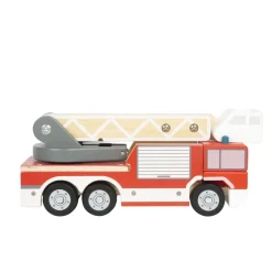 Feuerwehr mit Drehleiter