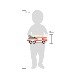Feuerwehr mit Drehleiter