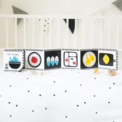 Food, Food, Baby: Kontrastreiches Faltbuch für Babys
