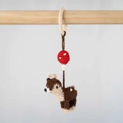 Gehäkelter Kinderwagen-Anhänger | Reh Audrey