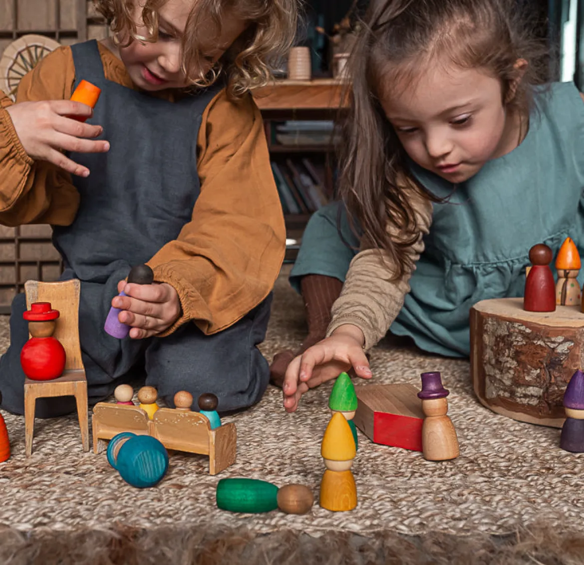 Grapat Together Nins® | 12 Holzfiguren