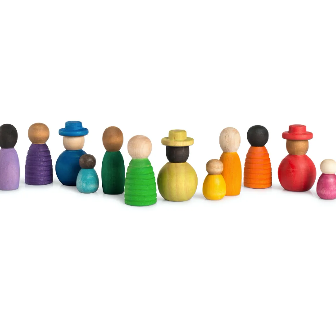 Grapat Together Nins® | 12 Holzfiguren