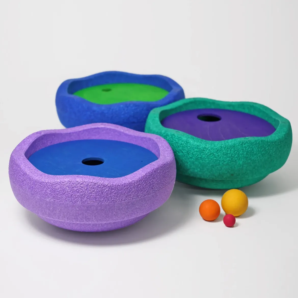 GRIMM'S x Stapelstein® | Kullerscheiben cool rainbow