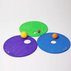 GRIMM'S x Stapelstein® | Kullerscheiben cool rainbow