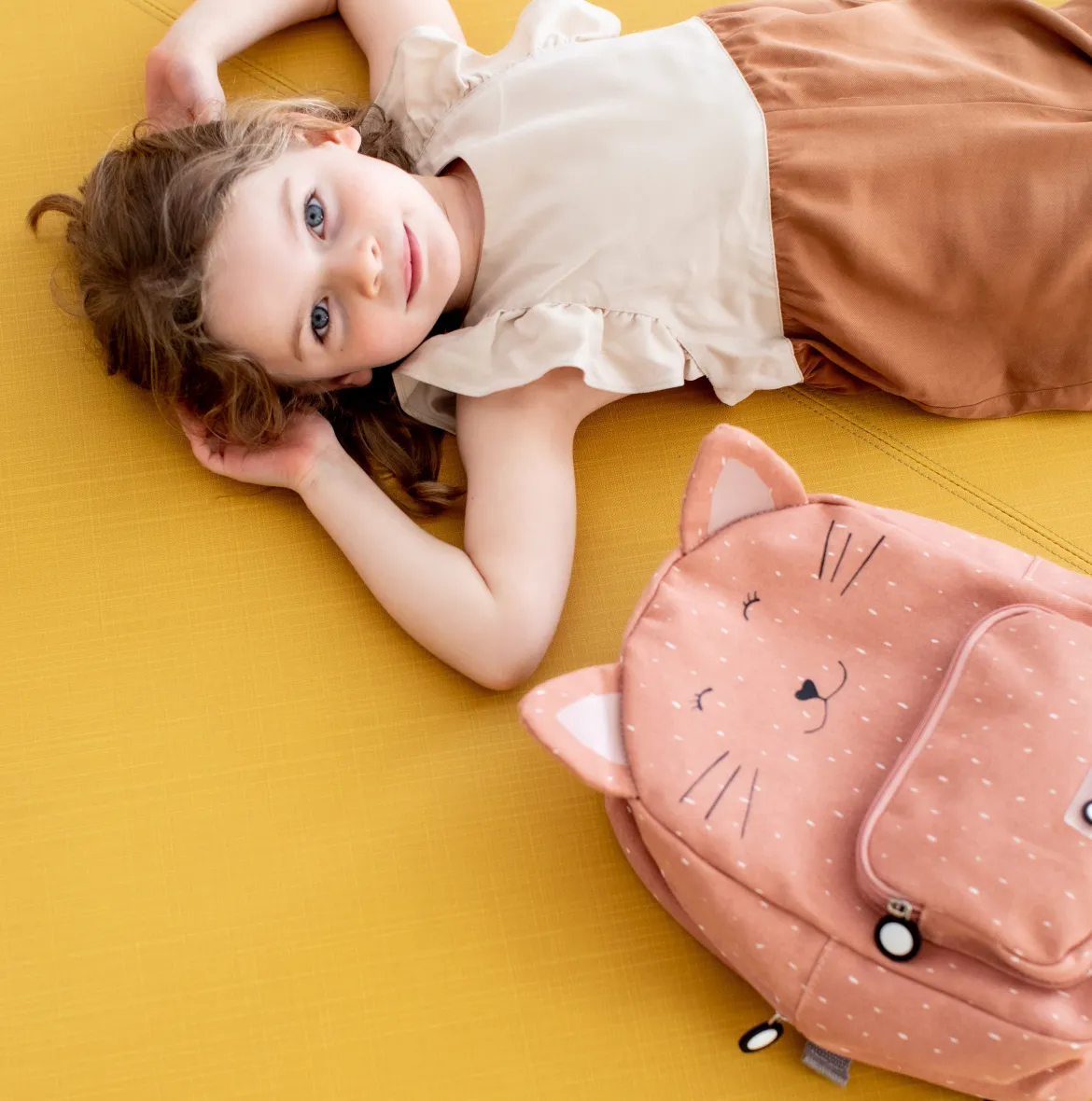 Großer Kinderrucksack Mrs. Cat
