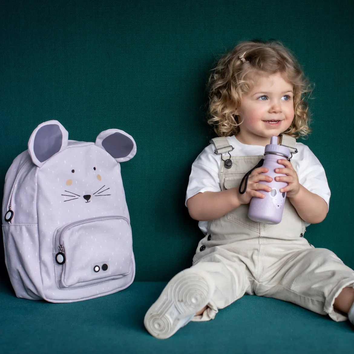 Großer Kinderrucksack Mrs. Mouse