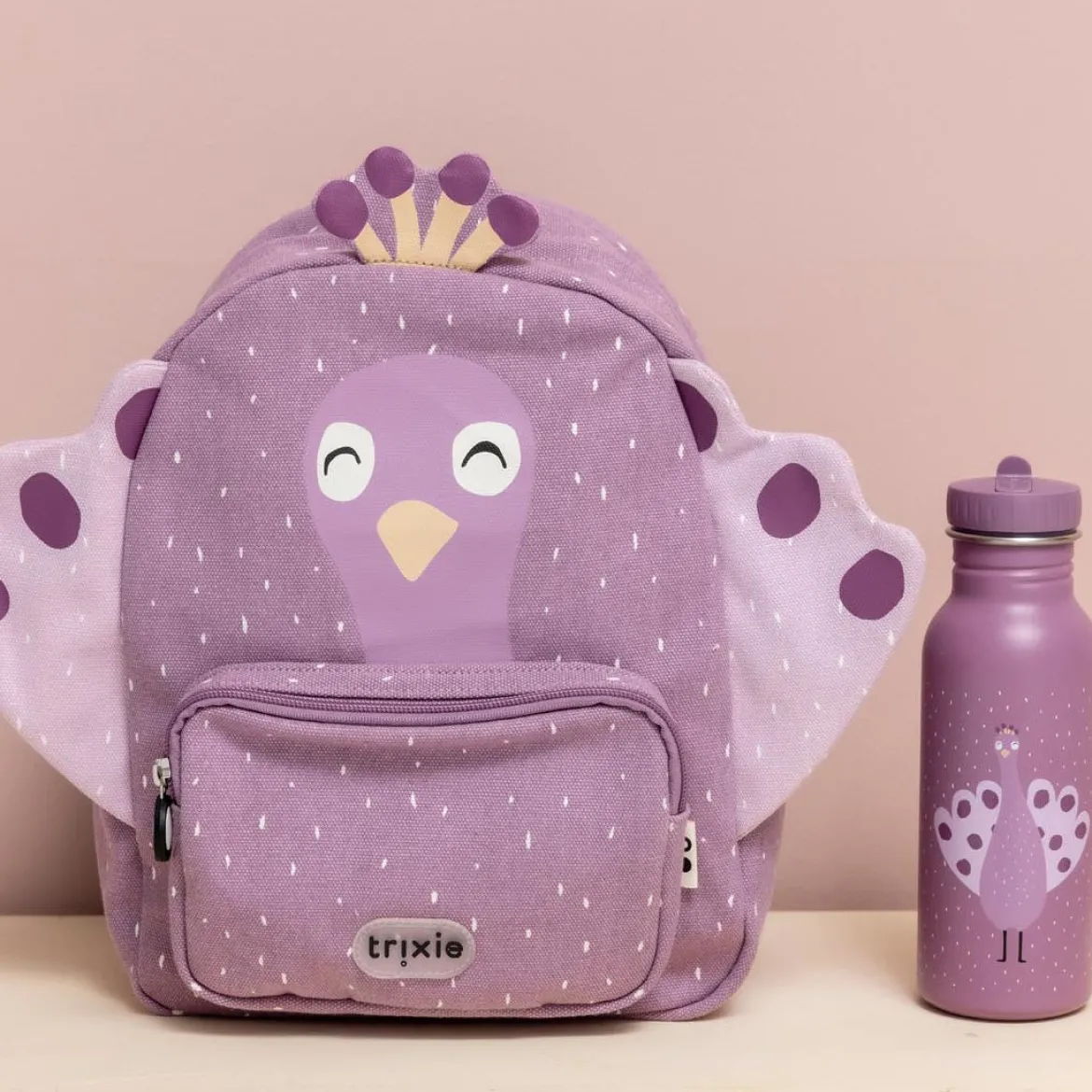 Großer Kinderrucksack Mrs. Peacock