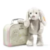 Hase Hoppie im Koffer | 26 cm