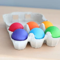 Holzkugeln Regenbogen