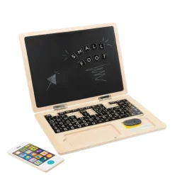 Holz-Laptop mit Magnettafel