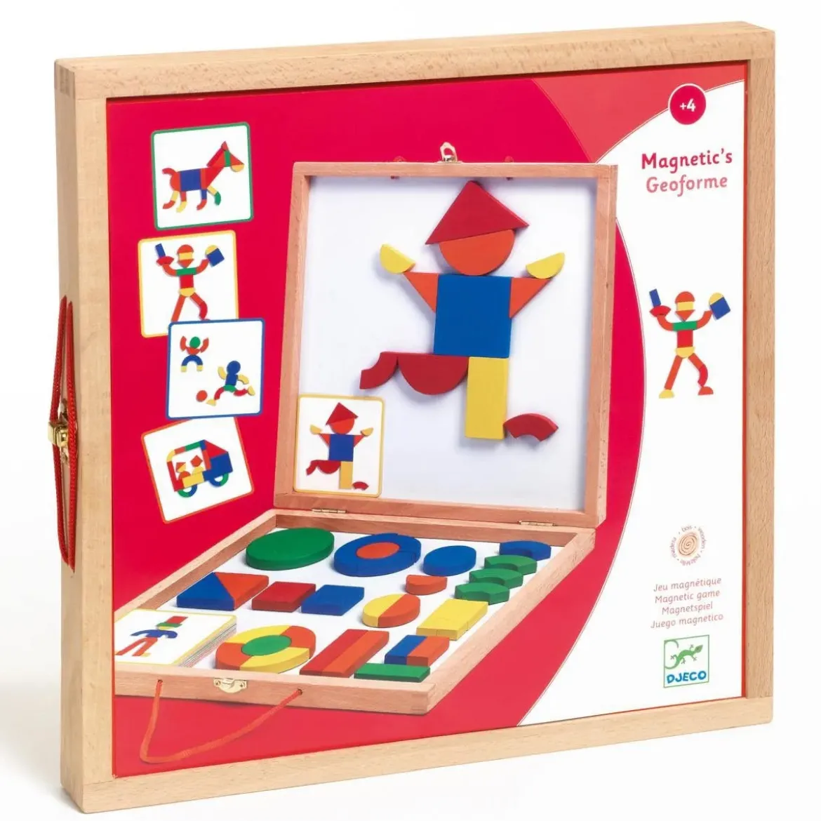 Holz-Magnete Geoform