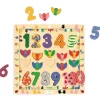Holzpuzzle | Zahlen 1 bis 10