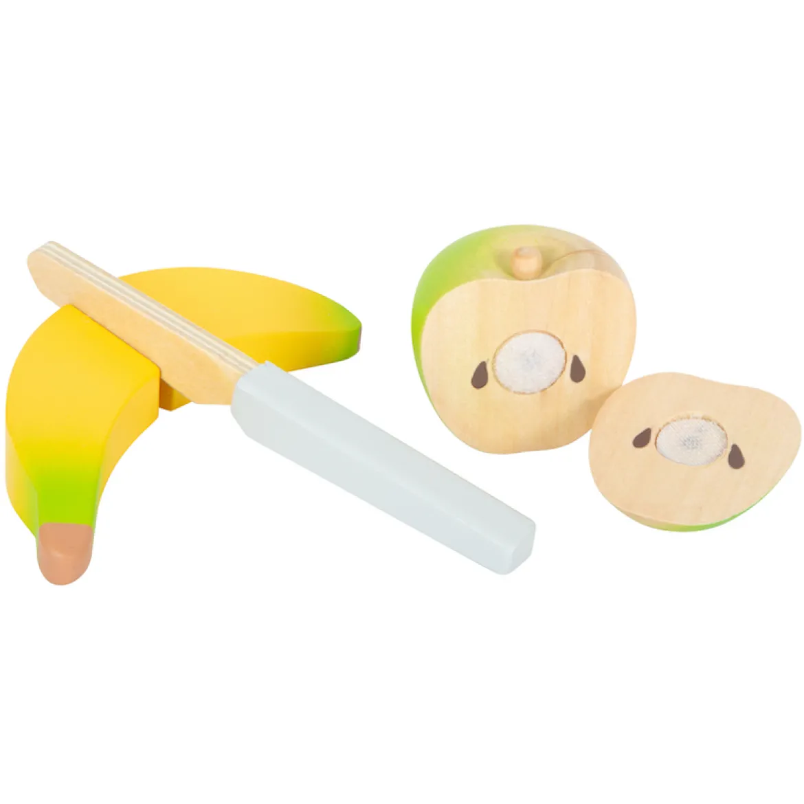 Holz Schneide-Set Mittagessen "fresh"
