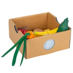 Holz Schneide-Set Mittagessen