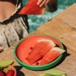 Holzteller & Löffel | Wally the Watermelon