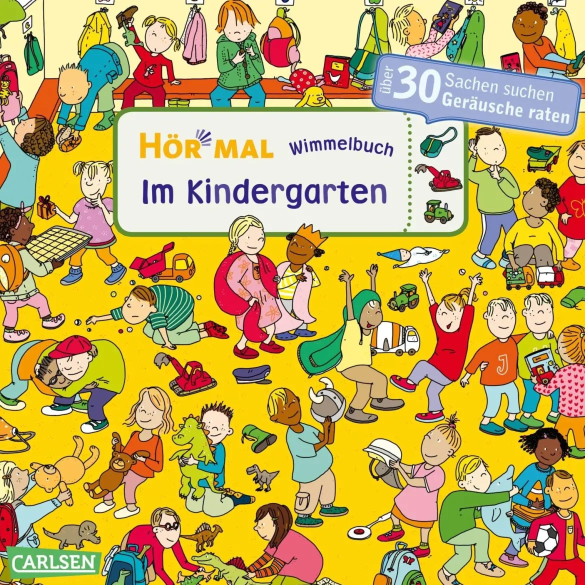 Hör mal (Soundbuch): Wimmelbuch: Im Kindergarten