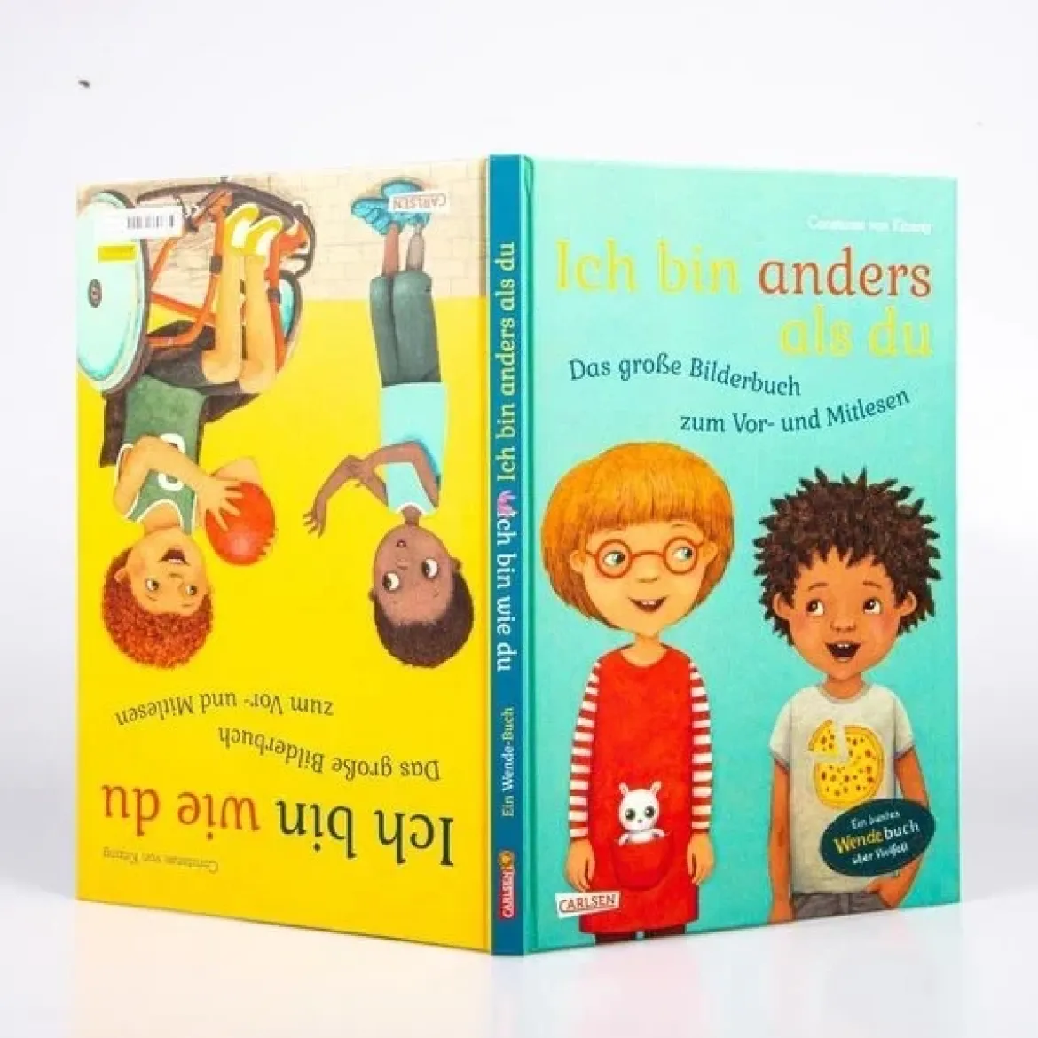 Ich bin anders als du – Ich bin wie du: Das große Bilderbuch zum Vor- und Mitlesen