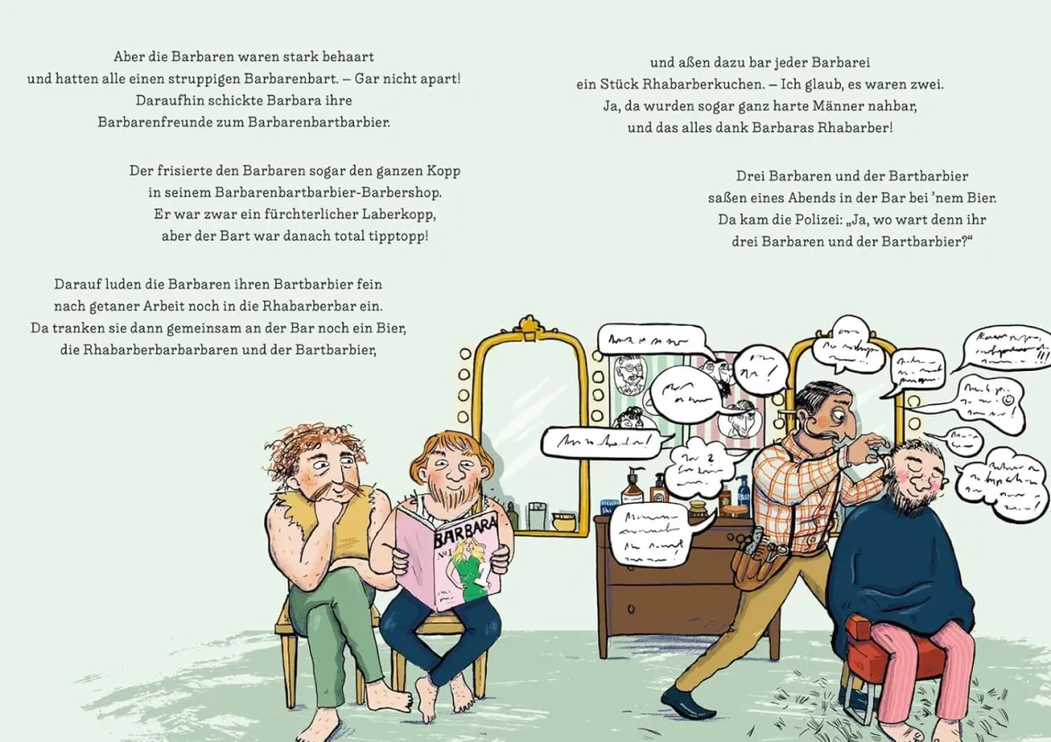 In Barbaras Rhabarberbar wird niemals der Rhabarber rar