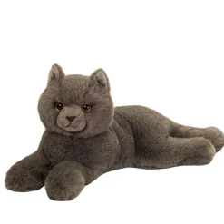 Kartäuserkatze liegend | 36 cm