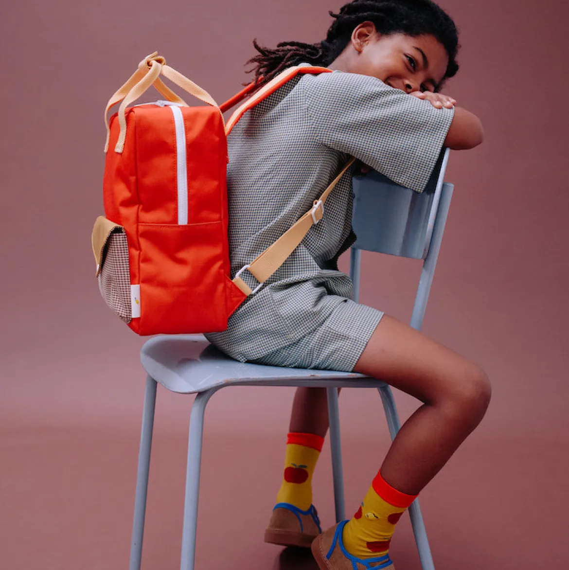 Kinderrucksack Envelope | Campfire Orange (5-10 Jahre)