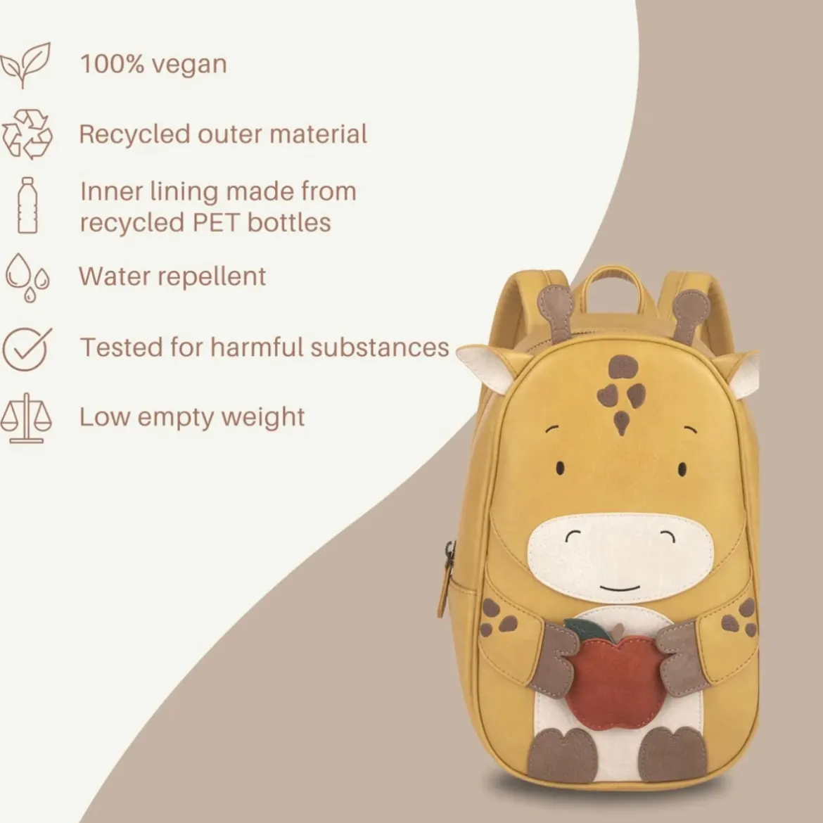 Kinderrucksack | Große Giraffe Trudy