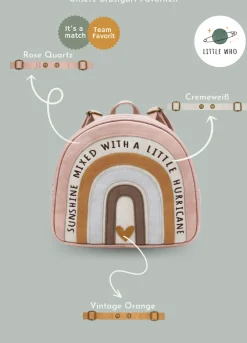 Kinderrucksack | Großer Regenbogen Hedwig