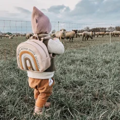 Kinderrucksack | Großer Regenbogen Hedwig