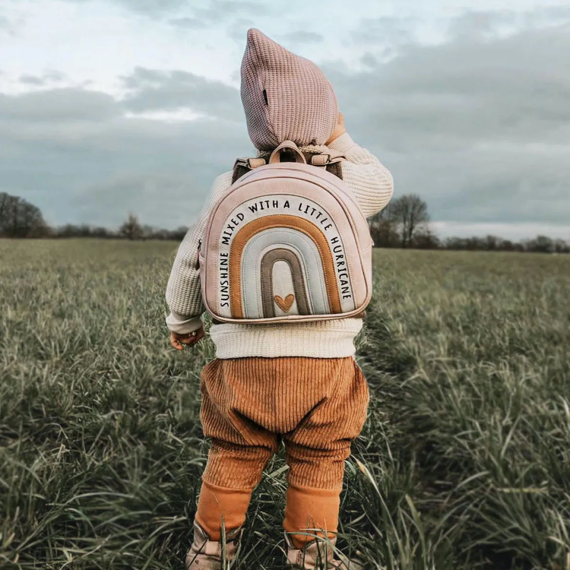 Kinderrucksack | Großer Regenbogen Hedwig