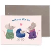 Klappkarte zur Geburt | Welcome little one