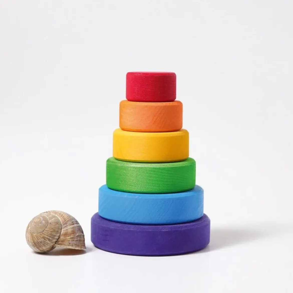 Kleiner Scheibenturm Regenbogen | 6 Teile