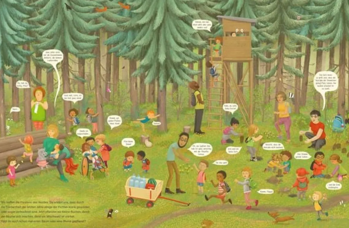 Komm, wir zeigen dir unseren Wald