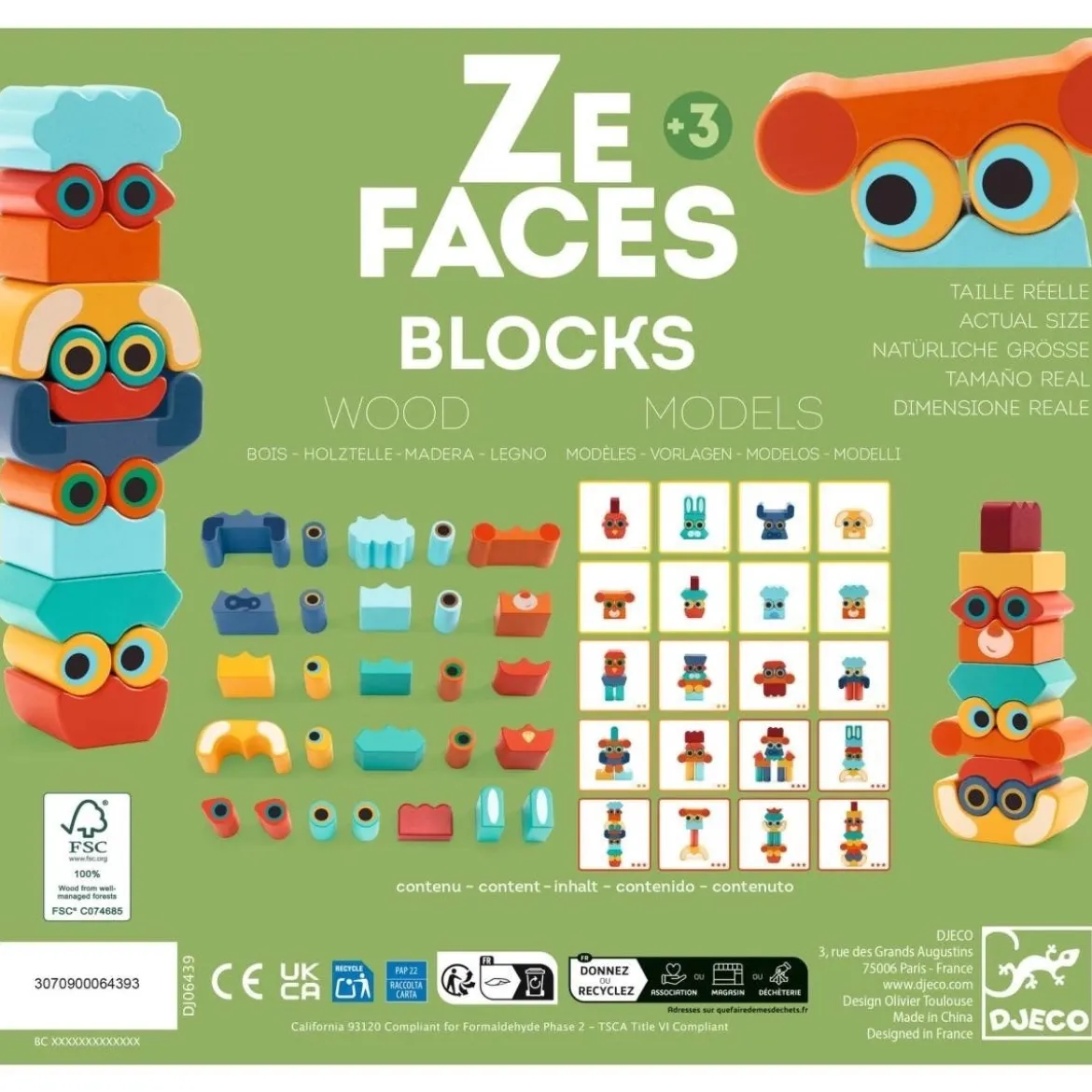 Konstruktionsspiel | Ze Faces