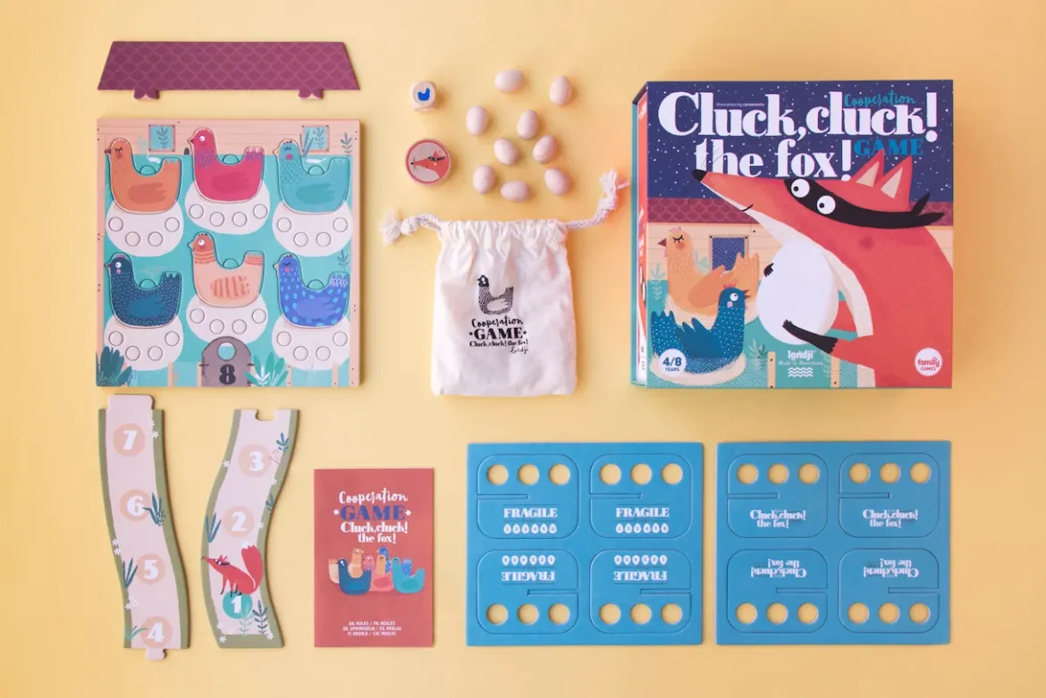 Kooperationsspiel | Cluck, cluck! The fox!