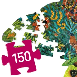 Kunstpuzzle Chamäleon | 150 Teile