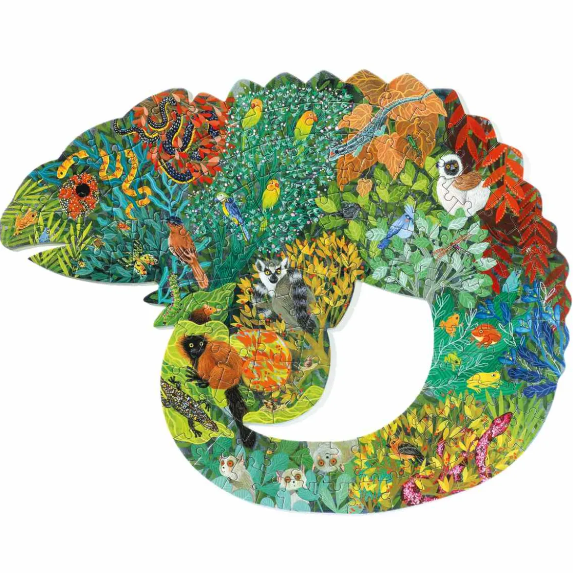 Kunstpuzzle Chamäleon | 150 Teile