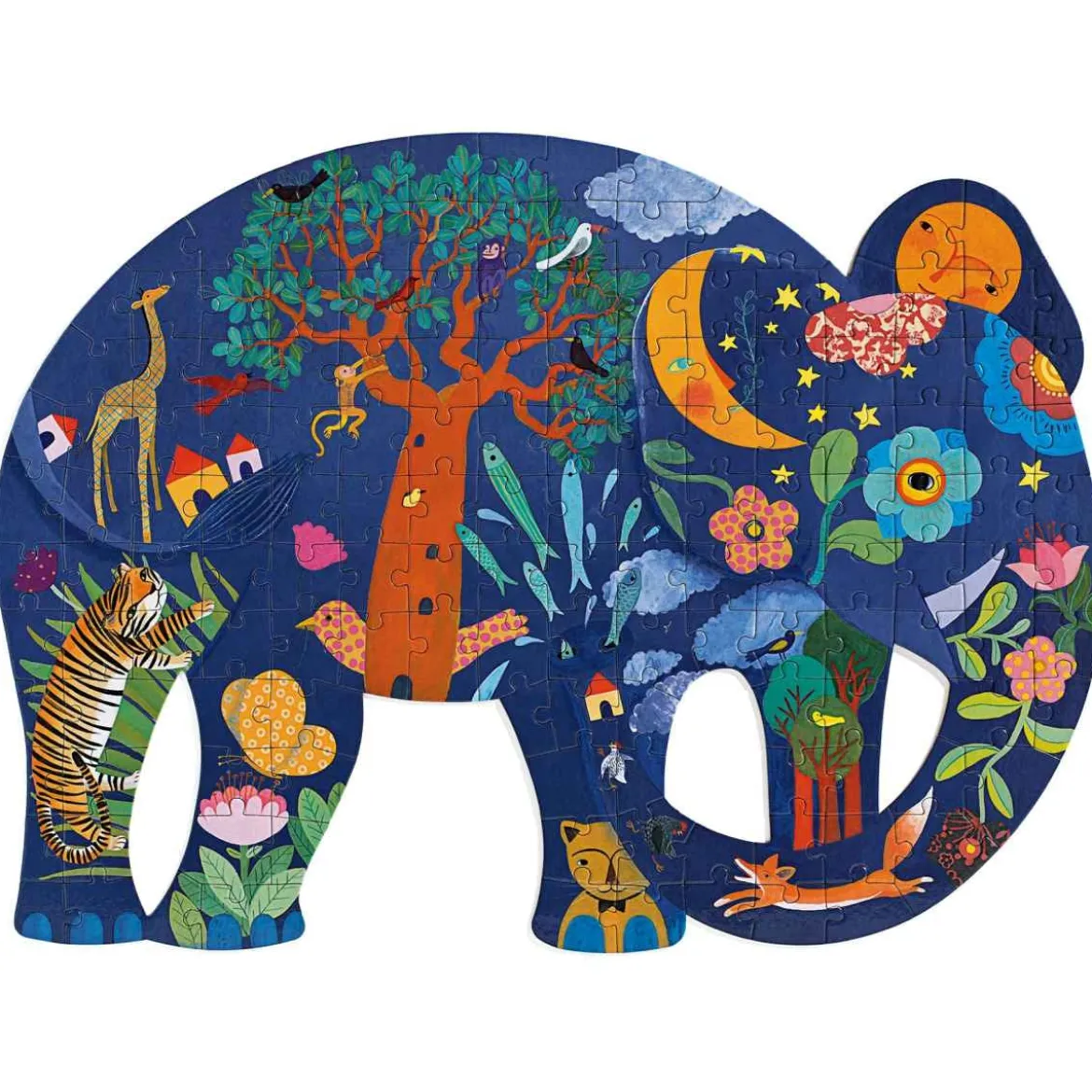 Kunstpuzzle Elefant | 150 Teile