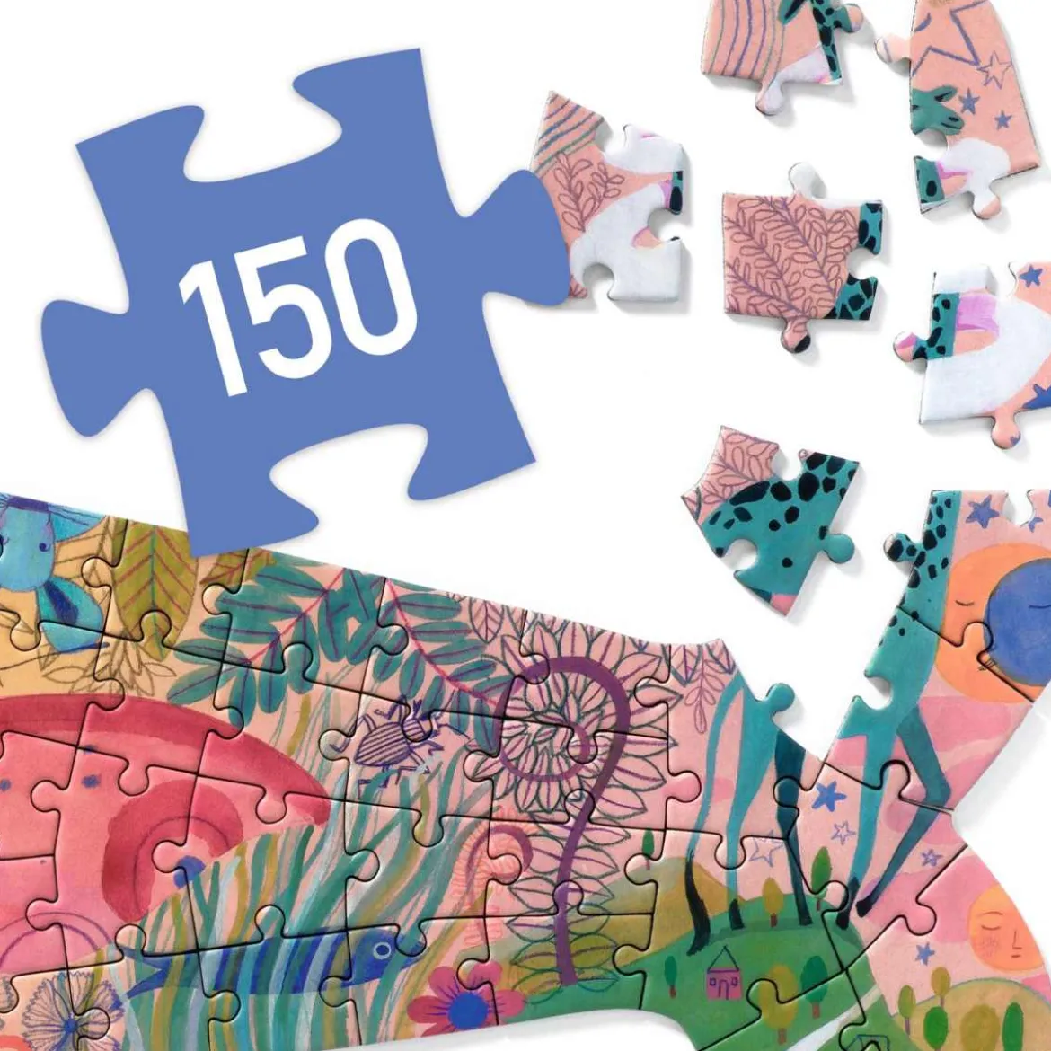 Kunstpuzzle Wal | 150 Teile