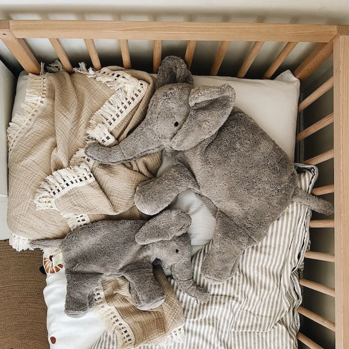 Kuscheltier & Wärmekissen | Großer Elefant