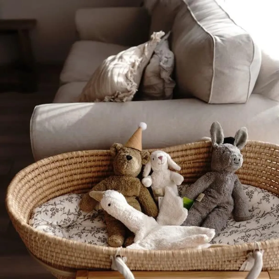 Kuscheltier & Wärmekissen | Kleine Gans weiß