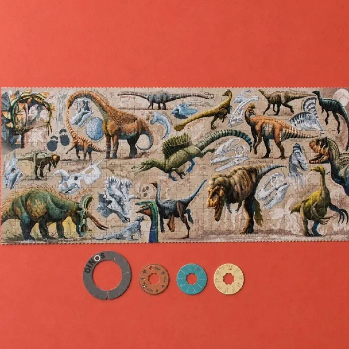 Lernpuzzle Dinos Explorer | 350 Teile