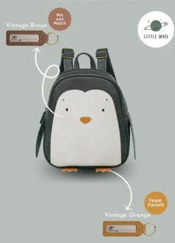 Little Who Namensschild | Vintage Orange