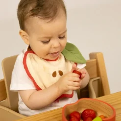 Lätzchen aus Bio-Baumwolle | Pepa the Apple