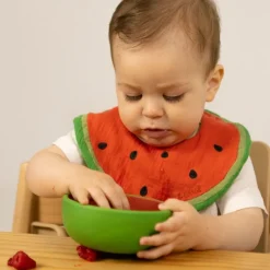 Lätzchen aus Bio-Baumwolle | Wally the Watermelon