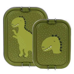 Lunchbox aus Edelstahl | Mr. Dino groß