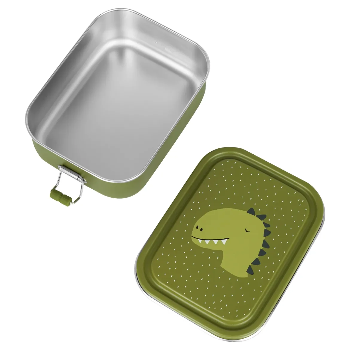Lunchbox aus Edelstahl | Mr. Dino klein