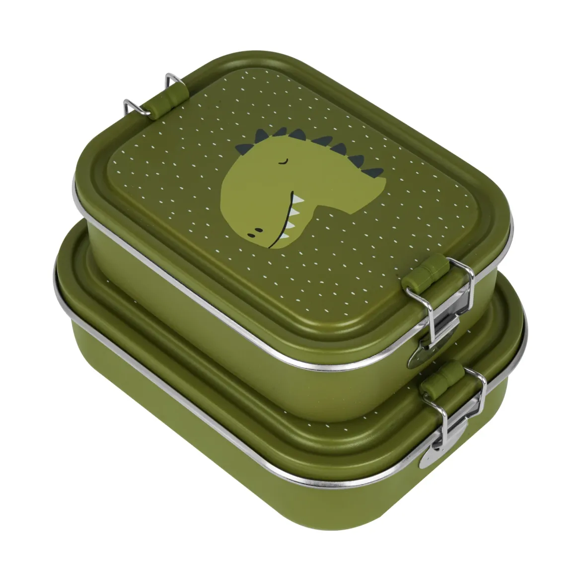 Lunchbox aus Edelstahl | Mr. Dino klein